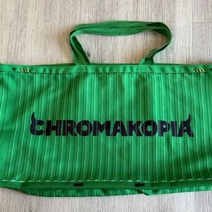 “Tyler, the Creator” complete Green Chromakopia Tote Bag VIP Tote + Goodies